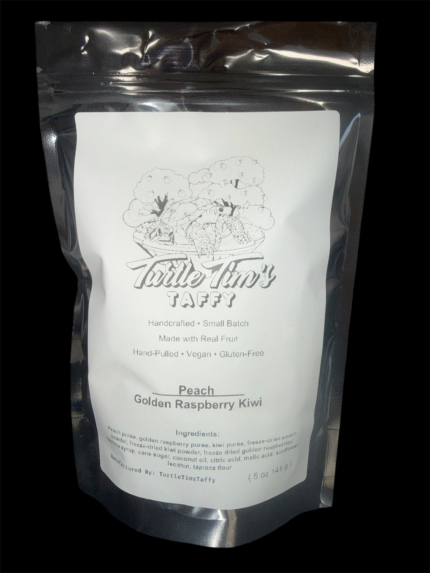 Peach Golden Raspberry Kiwi